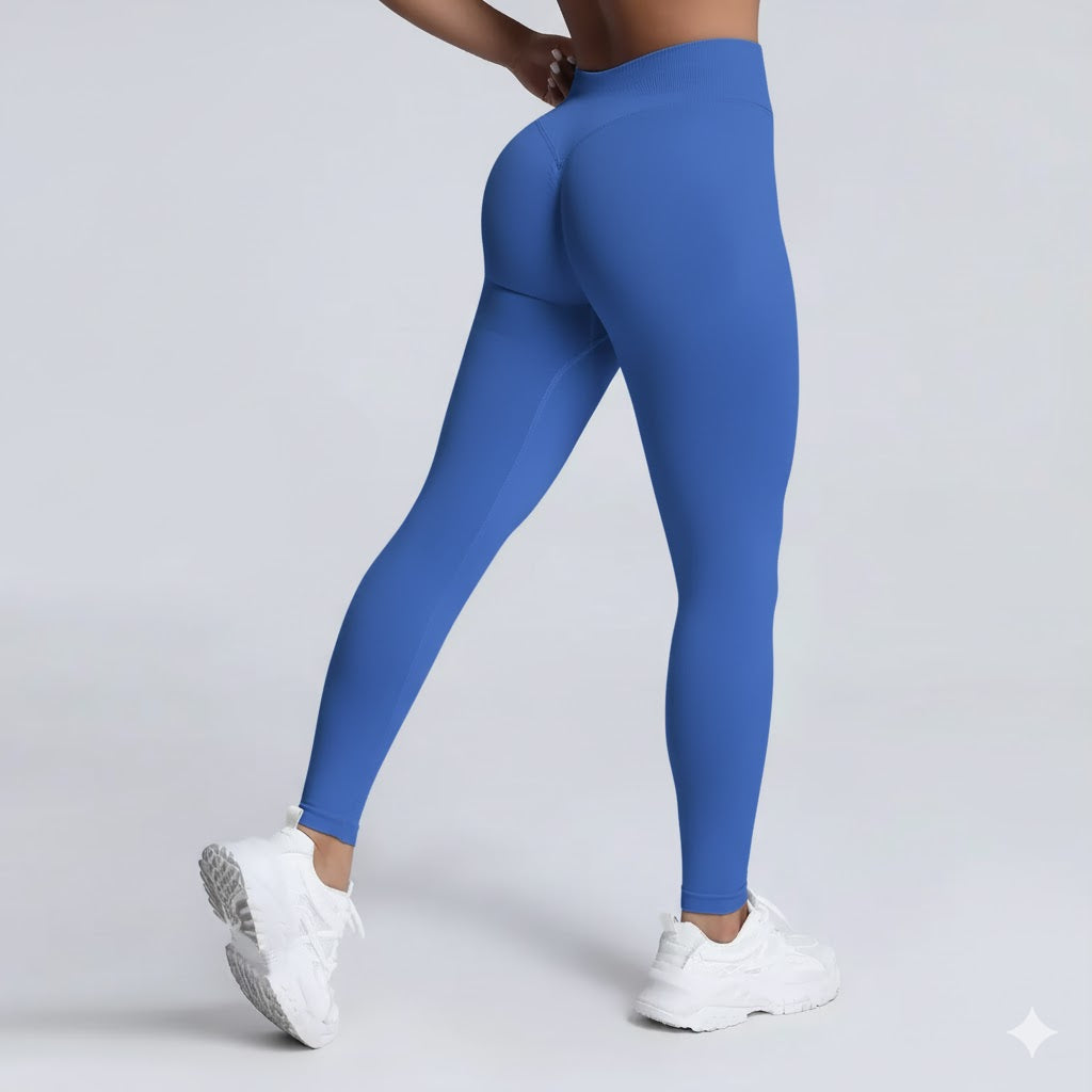 Women's athletic leggings with a butt-lifting effect.