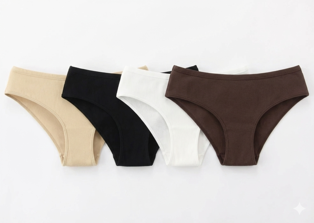 Seamless Ice Silk Thong – Mid-Rise, Sexy & Minimalist